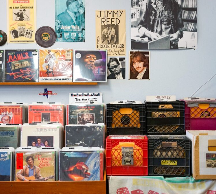 Old School Music At An Old School Store